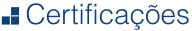 certificações